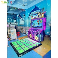Panneau lumineux de scène LED disco de 55 pouces, tapis interactif vidéo, discothèque, piste de danse LED, arcade, jeu à pièces