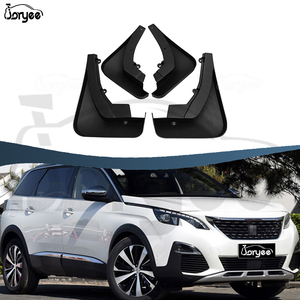 Garde-boue de roue avant en plastique protecteur anti-éclaboussures garde-boue accessoire pour <span class=keywords><strong>Peugeot</strong></span> <span class=keywords><strong>5008</strong></span> 2017-2021 2016 pièces de rechange de voiture - Product Image 3