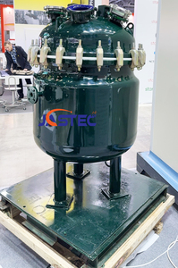 Высококачественный FK90-500L стеклянный реактор для экстрактов гуараны и алоэ вера - Product Image 2