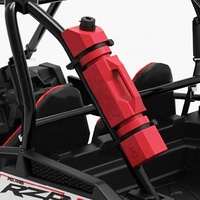 OVOVS aksesuarları arabalar 5.5 L sütun şeklinde açık rezerv yakıt deposu Offroad kamyonlar için araba yedek parçaları toptan