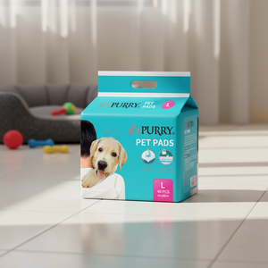 Purry Venta al por Mayor OEM/ODM: Almohadillas/Colchonetas <span class=keywords><strong>de</strong></span> Entrenamiento <span class=keywords><strong>para</strong></span> <span class=keywords><strong>Mascotas</strong></span> <span class=keywords><strong>de</strong></span> Algodón Ecológico con SAP, Talla L, Estilo Moderno, Alta Absorción <span class=keywords><strong>de</strong></span> Agua - Product Image 2