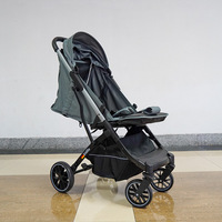 Poussette pour bébé pliable ultra-légère multifonctionnelle avec fonction d'inclinaison assise pour les enfants