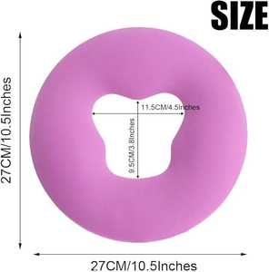 หมอนซิลิโคนนวดตัวทรงกลมหมอนรองหน้าหมอนรูปตัวยูแบบพิเศษ - Product Image 6