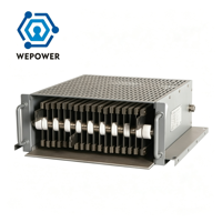 WEPOWER 100KW Résistance de freinage dynamique portable haute puissance argentée, protection IP00~IP54, précision 5%, AC220V-AC690V pour test
