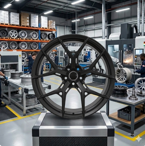 Jantes en alliage d'aluminium forgé sur mesure de 17 à 24 pouces à 5 branches pour voitures particulières 5x112/120/130 pour BMW <span class=keywords><strong>Mercedes</strong></span> Audi Porsche Land Rover - Product Image 1