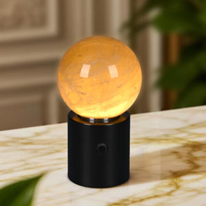 Lámpara de Mesa Decorativa Ajustable de Alta Calidad, Nueva, con 1 Año de Garantía, Diseño Moderno de Metal y Cristal, Ecológica, para Sala de Estar - Product Image 2