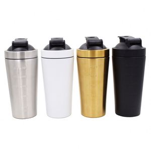 Stainless Steel Protein <b>Shaker</b> <b>Bottle</b> With Wire Whisk - BPA Free, Leak-Proof, Dishwasher Safe, Perfect for Gym Workout - Product Image 5