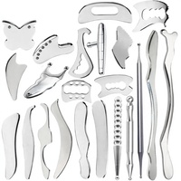 1 pièce Grattoir Gua Sha en acier inoxydable pour massage corporel, thérapie des fascias et libération myofasciale, outil de physiothérapie
