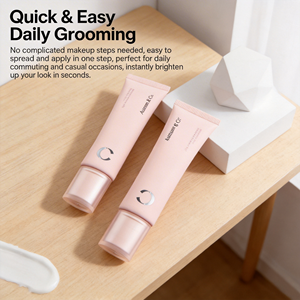 Fond de Teint Léger Mat Effet Perle Anti-Rides aux Ingrédients Végétaux - Minimise les Pores, Éclaircissant et Contrôle du Sébum pour Tous Types de Peau - Product Image 4