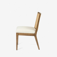 Chaise de café en rotin au design moderne et décontracté, style mi-siècle, antique, classique, pour hôtel, restaurant, café, salle à manger