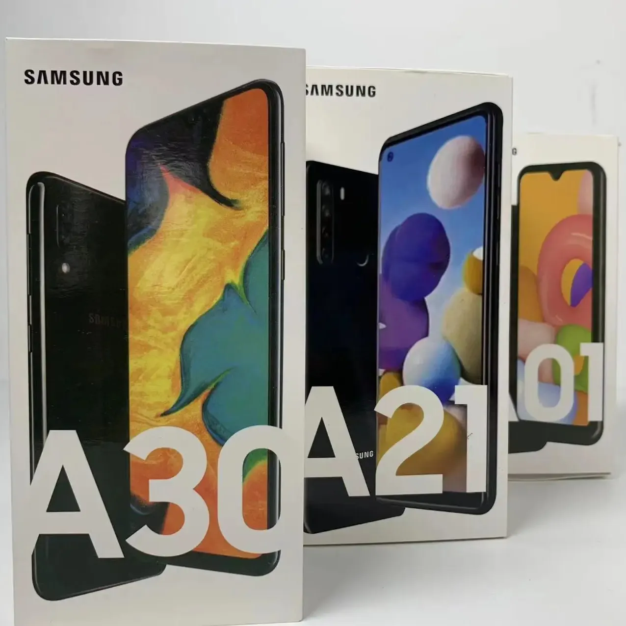 Ponsel bekas, Unlock 99-100% baru 4g 5g 128gb 256gb a10 a10s a11 a54 tangan kedua untuk Apple Samsung a01