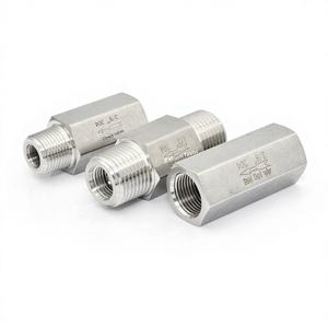 Válvula de Retención en Línea de Acero Inoxidable 304 - Macho/Hembra para Control de Fluidos en Sistemas de Agua/Aire/Aceite, Tuberías de Aire Comprimido y Gas - Product Image 3