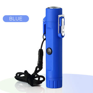 2025 Hot Sale Waterproof Safety System Custom logo Rechargeable <b>Candle</b> Cross Arc USB Lighter for Outdoor - Product Image 3