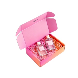 Caja de Cartón Brillante Reciclable con Logotipo Personalizado, Autoarmable, para Envíos, con Impresión a 4 Colores, Caja de Embalaje Corrugada para Envíos - Product Image 1