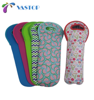 Sac isotherme pour bouteille de vin imprimé sur mesure-Support en néoprène isolé personnalisé de 750ml, cadeau promotionnel idéal et essentiel pour une fête