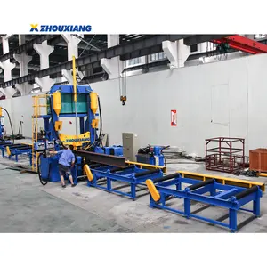 Building Material H-Beam Profile Production Line Heavy H Beam Assembling Welding Straightening Machine