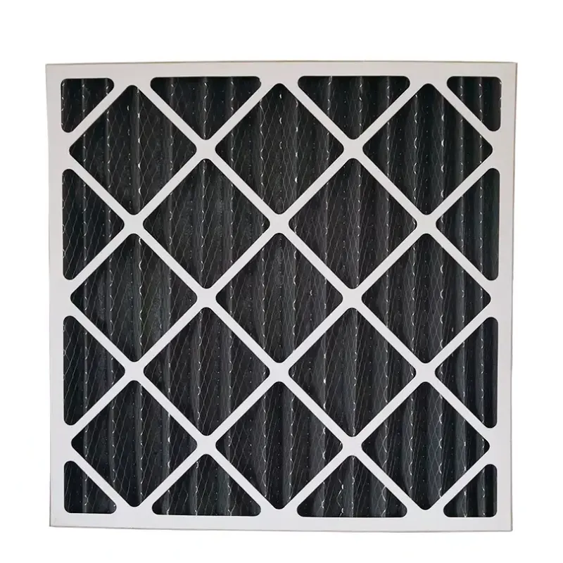 Factory Supply cardboard Panel pre Filter G4 - F9 primary panel pleated air filter Air conditioning air inlet filtration