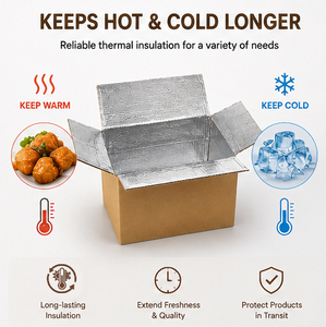 Thermal Cardboard <strong>Carton</strong> Cold Chain Insulated Shipping Box - Product Image 6