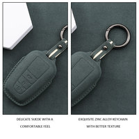 Housse de protection en cuir pour clé de voiture Toyota Prius Camry Corolla CHR C-HR RAV4 Land Cruiser Prado