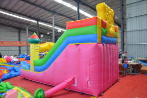 Castillo Inflable con Tobogán, Diseño de Dibujos Animados Coloridos, Temática Oceánica, Casa de Brinco para Niños, Alquiler Comercial para Fiestas al Aire Libre - Product Image 5