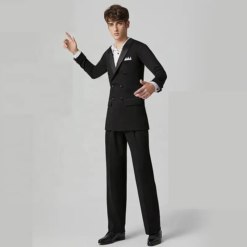 カスタマイズされた男性の社交スーツ国際標準ダンスセット男性の正式な服装
