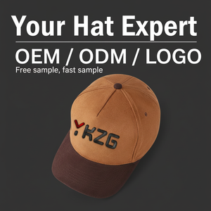 Gorras de Béisbol Personalizadas OEM ODM de 2 Tonos de Ante, con Logotipo Bordado de Alta Calidad, de 5 Paneles, Sombrero Unisex a la <span class=keywords><strong>Moda</strong></span> para Exteriores - Product Image 1