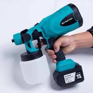 <span class=keywords><strong>Pistola</strong></span> a Spruzzo <span class=keywords><strong>Elettrica</strong></span> a Batteria al Litio <span class=keywords><strong>per</strong></span> Uso Domestico ad Alta Atomizzazione, Consigliata dalla Fabbrica <span class=keywords><strong>per</strong></span> un'Elevata Efficienza e Potenza con Lattice - Product Image 1