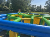 Nouvelle vente Château gonflable Jeu de labyrinthe de maïs Jeux de plein air pour adultes et enfants