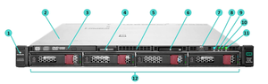 HPE ProLiant DL360 Gen10บวก4309Y 2.6GHz 8-core 1P 32GB P408i-a NC 4LFF 800W ประเภทแร็คเซิร์ฟเวอร์ - Product Image 5