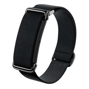 สายนาฬิกาไนลอนทวิลแบบยืดหยุ่น OEM ปรับได้ ระบายอากาศได้ดี สายรัดข้อมือสำหรับเล่นกีฬา ใช้แทนสายเดิมได้ สำหรับอุปกรณ์ Google Fitbit Air - Product Image 3