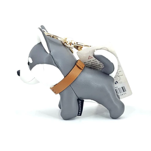 Husky Pet chien Pu cuir porte-clés femmes sac pendentif porte-clés mignon cuir voiture accessoires personnalisés - Product Image 1