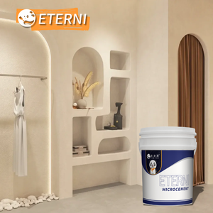 ETERNI IN-ART 010 Revêtement mural et de sol en microciment acrylique sans joint |   Fabricant OEM direct |   Application du pinceau |   Couleurs personnalisées | - Product Image 1