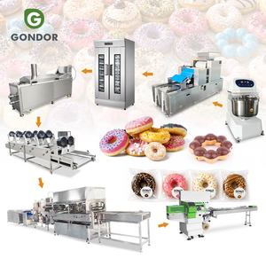 Línea de Producción de Donas Premium Francesas: Gran Máquina de Línea Continua para Hacer Donas, Freidora de Donas de Larga Capacidad - Product Image 1