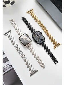 <span class=keywords><strong>Bracelet</strong></span> en acier inoxydable Wave de luxe pour <span class=keywords><strong>Apple</strong></span> <span class=keywords><strong>Watch</strong></span> Ultra 49 42 40mm 44 41mm 45mm <span class=keywords><strong>Bracelet</strong></span> en métal pour IWatch 8 7 6 <span class=keywords><strong>SE</strong></span> <span class=keywords><strong>Bracelet</strong></span> pour <span class=keywords><strong>femme</strong></span> - Product Image 5