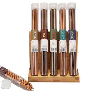 Customize Wholesale High Quality Natural incense stick with 25g plastic packaging private label incense stick