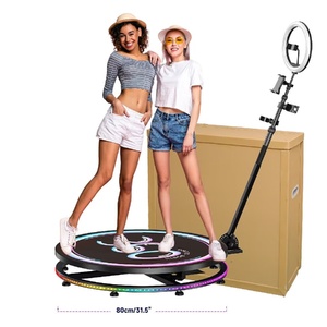 <strong>360</strong> <strong>Degree</strong> Slow Motion Photobooth Machine Platform <strong>360</strong> Photo Booth Automatic Stand Metal Tempered Glass 2-Year Warranty 1-7 - Product Image 3