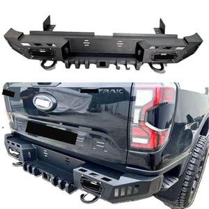 4x4 voiture fer acier matériel arrière Bull Bar pare-chocs queue pare-chocs étape pare-chocs pour Ranger 2012-2024 T6 T7 T8 T9 - Product Image 1