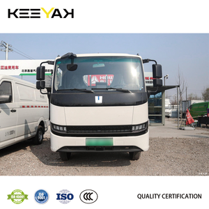 รถบรรทุกบรรทุกสินค้าแบบคอลัมน์เพลท GEELY 4x2  รถบรรทุกไฟฟ้าอายุการใช้งานยาวนาน รถบรรทุกส่งของแบบปรับแต่งได้ - Product Image 3