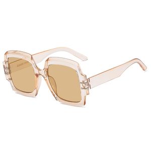DL-gafas de sol de gran tamaño <span class=keywords><strong>para</strong></span> <span class=keywords><strong>mujer</strong></span>, anteojos de sol con montura cuadrada Retro, diseño moderno, de lujo, coloridas, <span class=keywords><strong>2022</strong></span> - Product Image 5
