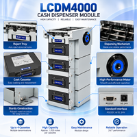 Terminal de Jeu d'Arcade Libre-Service en Promotion, Distributeur Puloon LCDM4000 avec 4 Cassettes et Capacité de 4000 Billets pour Guichet Automatique
