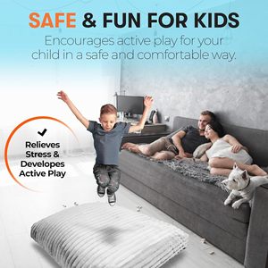 Colchoneta de Salto Sensorial Unisex para Niños, de 2 cm de Grosor, de Espuma Suave, para Gimnasia y Entrenamiento en Interiores, para Niños de 4 a 6 Años, Uso Doméstico - Product Image 4