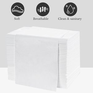 Paquete de 60 Sábanas Planas Desechables de SMS, No Tejidas, Transpirables, Suaves, 200 Hilos, Grado A, para Spa, Salón de Belleza, Hospital - Product Image 5