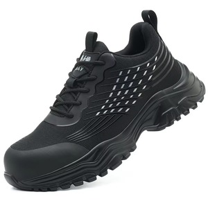 Zapatos de Seguridad para Hombre al por Mayor, con Cordones, Ligeros, Transpirables, Resistentes al Desgaste, Aislantes, con Suela Antideslizante - Product Image 4