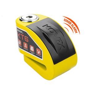 Système d'alarme de sécurité étanche moto serrure alarme haut décibel et câble vélo antivol vélo alarme frein à disque serrure - Product Image 1