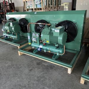 Компрессорно-конденсаторный агрегат 50/60 Гц, 220/380 В, R404A/R22, 5 л.с., полугерметичный, с автоматическим энергосбережением для холодильных камер - Product Image 3