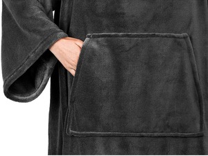 For Women and <strong>Men</strong> Super Warm and Cozy Woven 100% Microfiber European Style Big <strong>Blanket</strong> <strong>Hoodie</strong> Wearable <strong>Blanket</strong> - Product Image 5