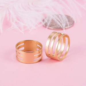 Open Ring <b>Tool</b> Metal Clasp Ring For DIY Jewelry Making Round Shape Gold Color - Product Image 4