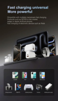 Adaptateur Chargeur Mural USB-C Rapide 30W PD, Bloc Chargeur Double Port Type C QC 3.0 PPS pour iPhone 16, Protection OVP, Matériau GAN
