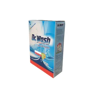 3kg free custom logo Cardboard detergent laundry powder high foam Laundry powder Detergent Arab Powder detergent