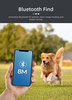 Traceur de localisation intelligent GPS 4G pour animaux de compagnie avec accès aux applications mobiles en temps réel pour la recherche Bluetooth et la fonction de contrôle à distance